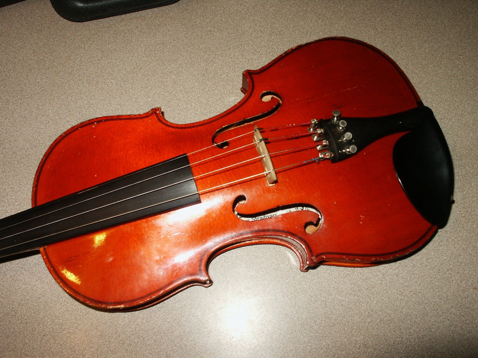 Kiso Suzuki Copy Antonius Stradivarus 1981 Violin Made in Japan 21