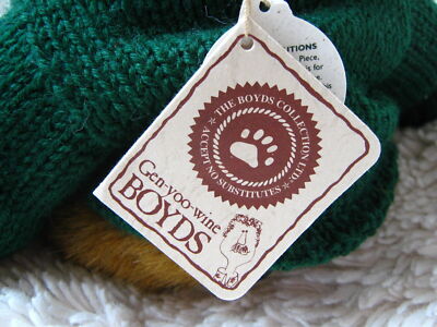 Boyds Bears Plush 2001 Clarion Festival Bear Bradie B. Bearsley 99096CI  Signed