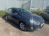 2013 13 FORD FOCUS 1.6 ZETEC 5 DOOR IN HOLOGRAM GREY.ONLY 2 OWNERS FROM NEW.