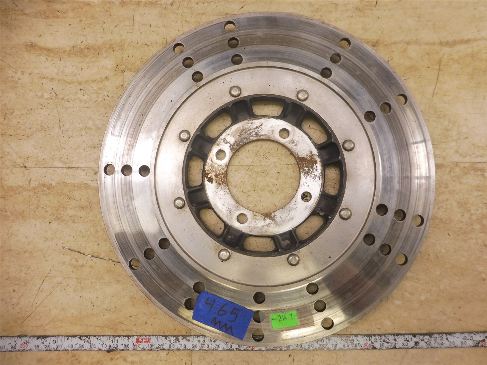 いくら081 1981 Kawasaki KZ440 K244-1* Front Wheel Brake Rotor 4.65mm