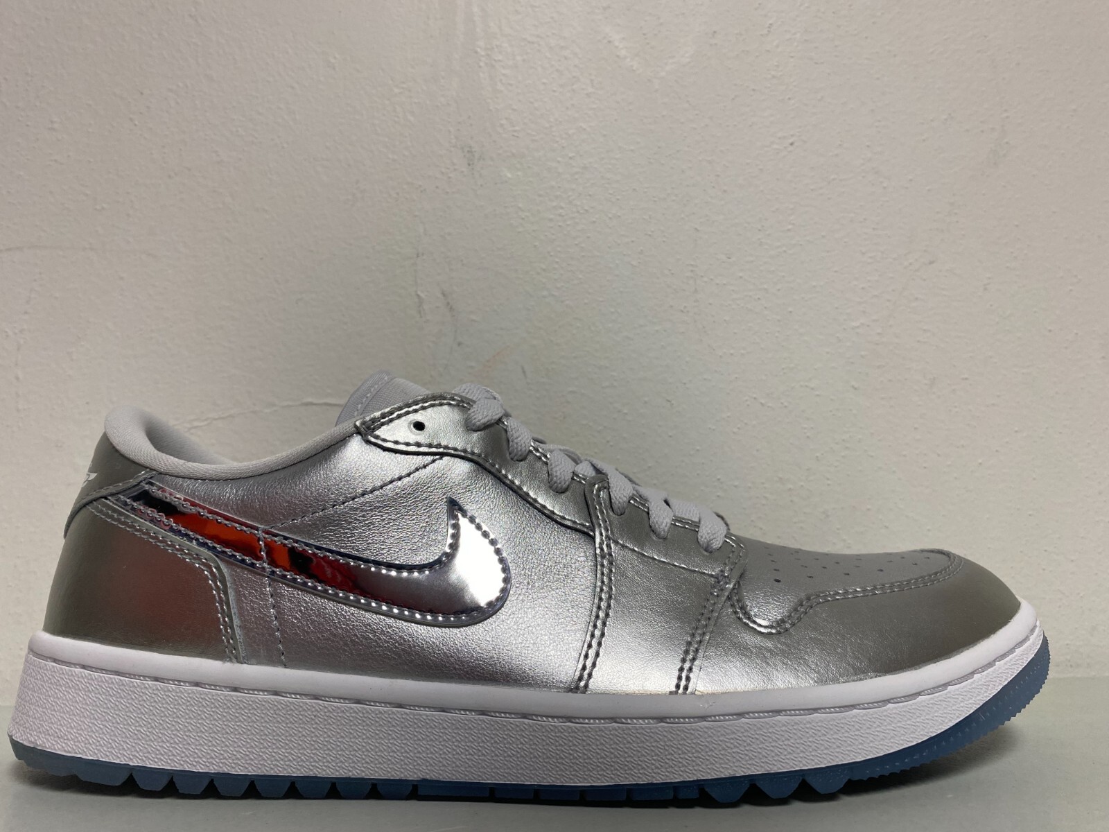Nike Air Jordan 1 Low G Golf Metallic Silver FD6848-001 Size Nike Air Jordan 1 Low G Golf Metallic Silver FD6848-001 Size