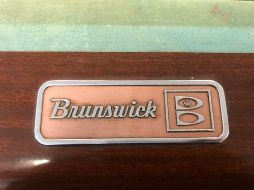 Brunswick Mid Century Modern Pool Table 1945 CW3001