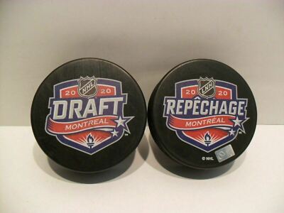 2020 NHL Draft Hockey Puck - DUAL SIDED - Brand New - Alexis Lafreniere #1 Pick