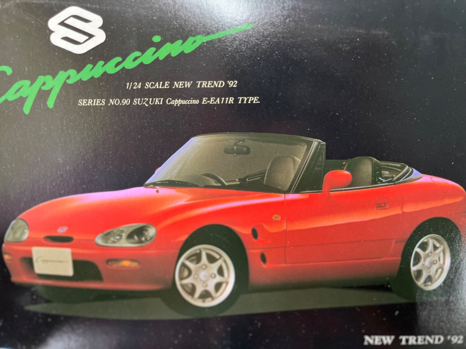 AOSHIMA #90 1992 Suzuki Cappuccino Roadster 1/24 KIT McM