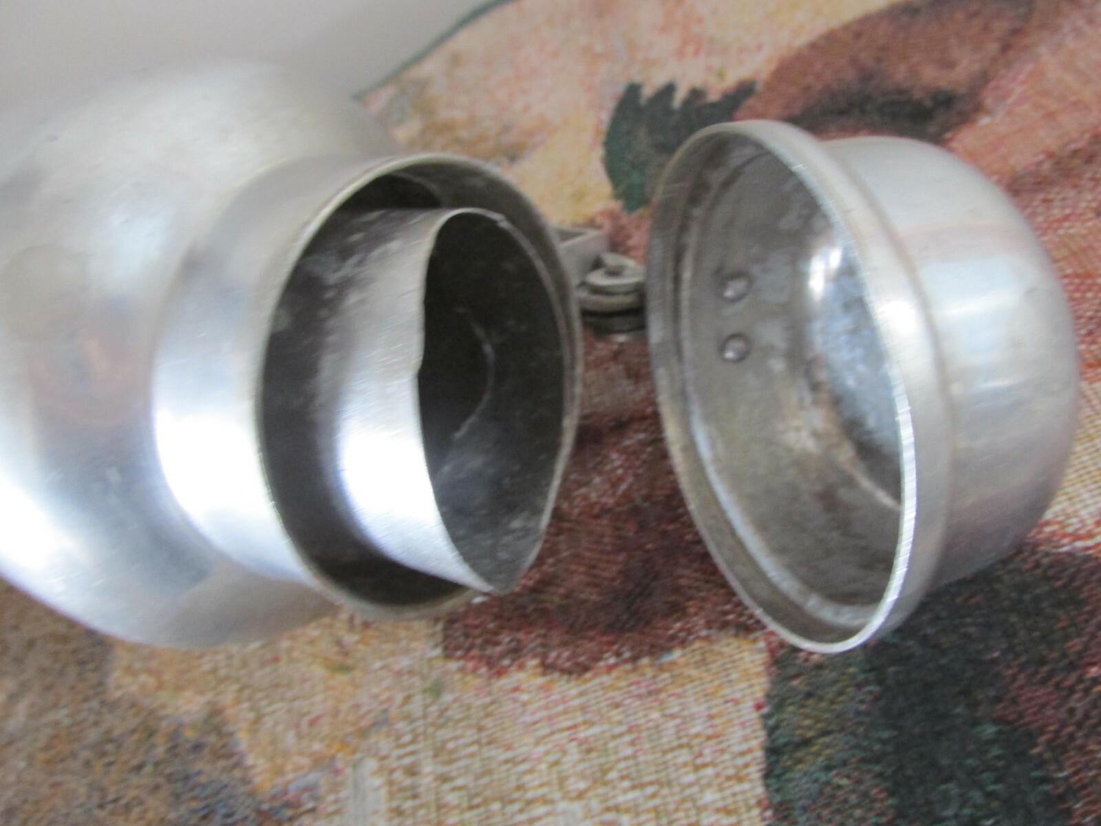 Vintage Mirro Aluminum Pitcher w/Hinged Lid  5.75