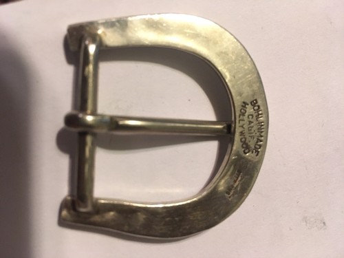 Edward H. Bohlin Sterling Silver Buckles  for concho belt