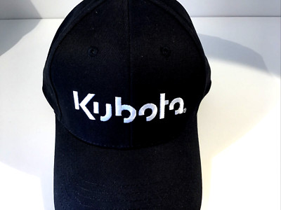 Tractor Hat Black White Thread K-Products Baseball Hat Cap Strapback NEW