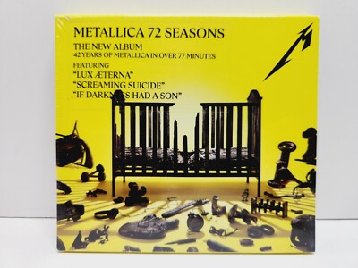 Metallica - 72 Seasons New CD Sealed 