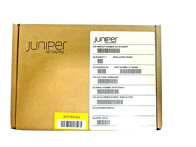 Juniper EX-UM-4X4SFP EX4300 4-Port 10 Gigabit SFP+ Uplink Switch Module