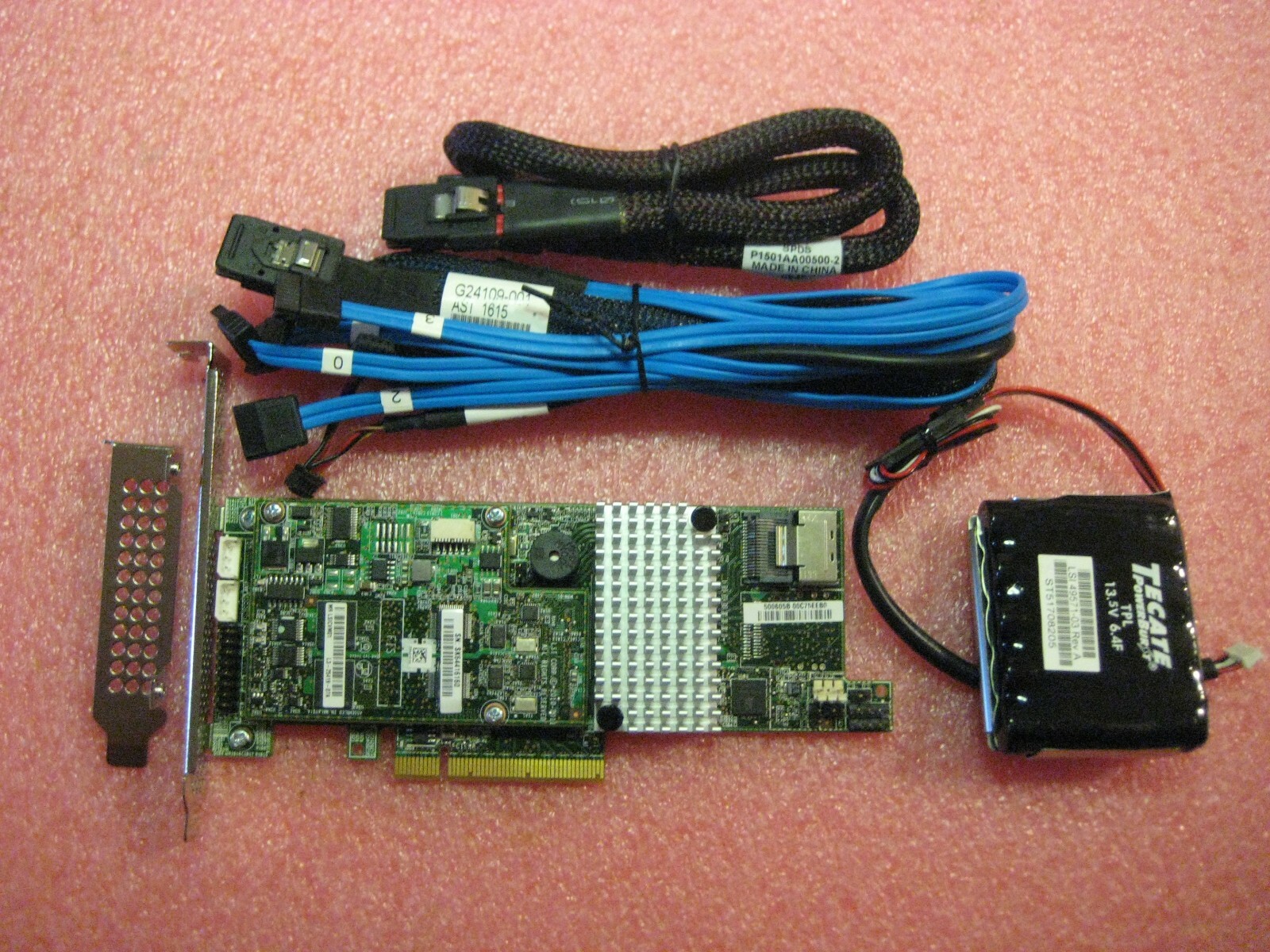LSI MegaRAID 92714i 6 Gbs PCIe SATA SAS RAID Controller Card L325413