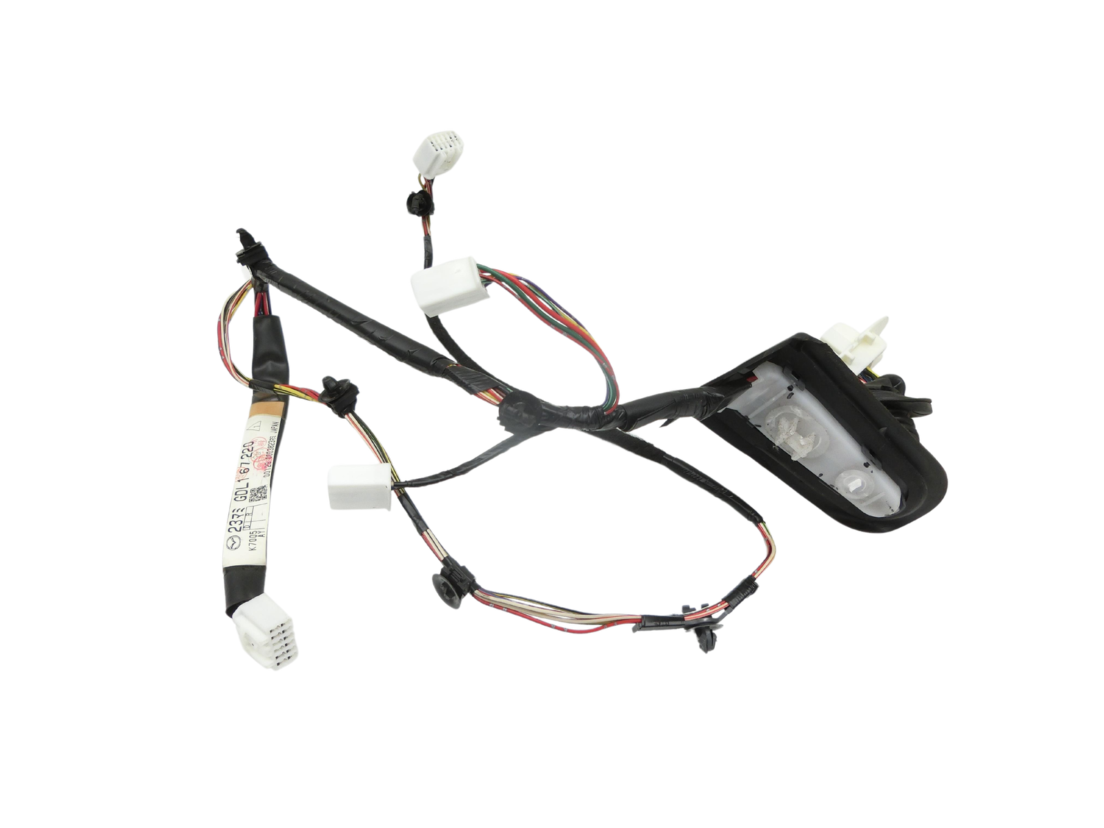 Mazda 6 GH 08-12 Kombi Kabelbaum Leitungssatz für Tür und Fensterheber Hinten Rechts  - Bild 1