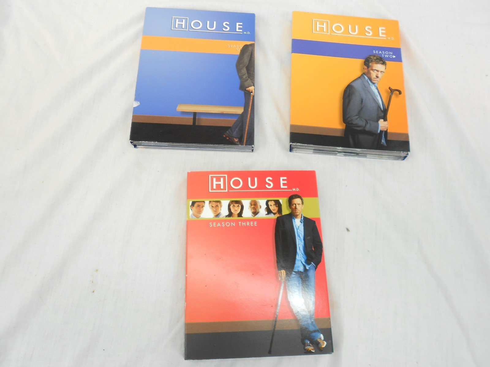 HOUSE M.D., COMPLETE SEASON ONE, TWO AND THREE, DVD | eBay