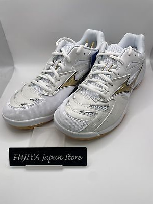 mizuno badminton shoes wave fang 2 whiteblackpink 71ga2313 21 unisex new 355090003871