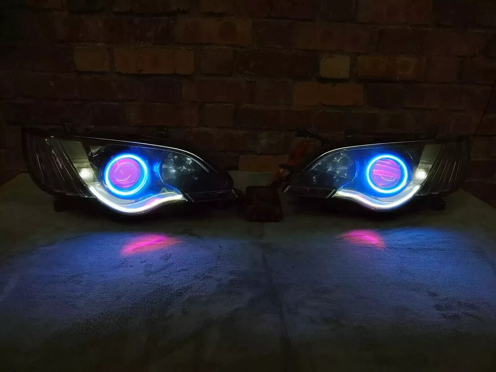 JDM Subaru LEGACY BL5 BP9 LED Ring & LED Strip XENON HID JDM Subaru LEGACY BL5 BP9 LED Ring & LED Strip XENON HID
