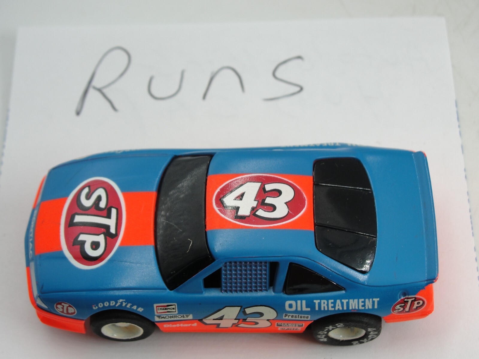 希少TYCO NASCAR HO Vintage TYCO NASCAR Super Sound Electric Slot Car 1998 *See