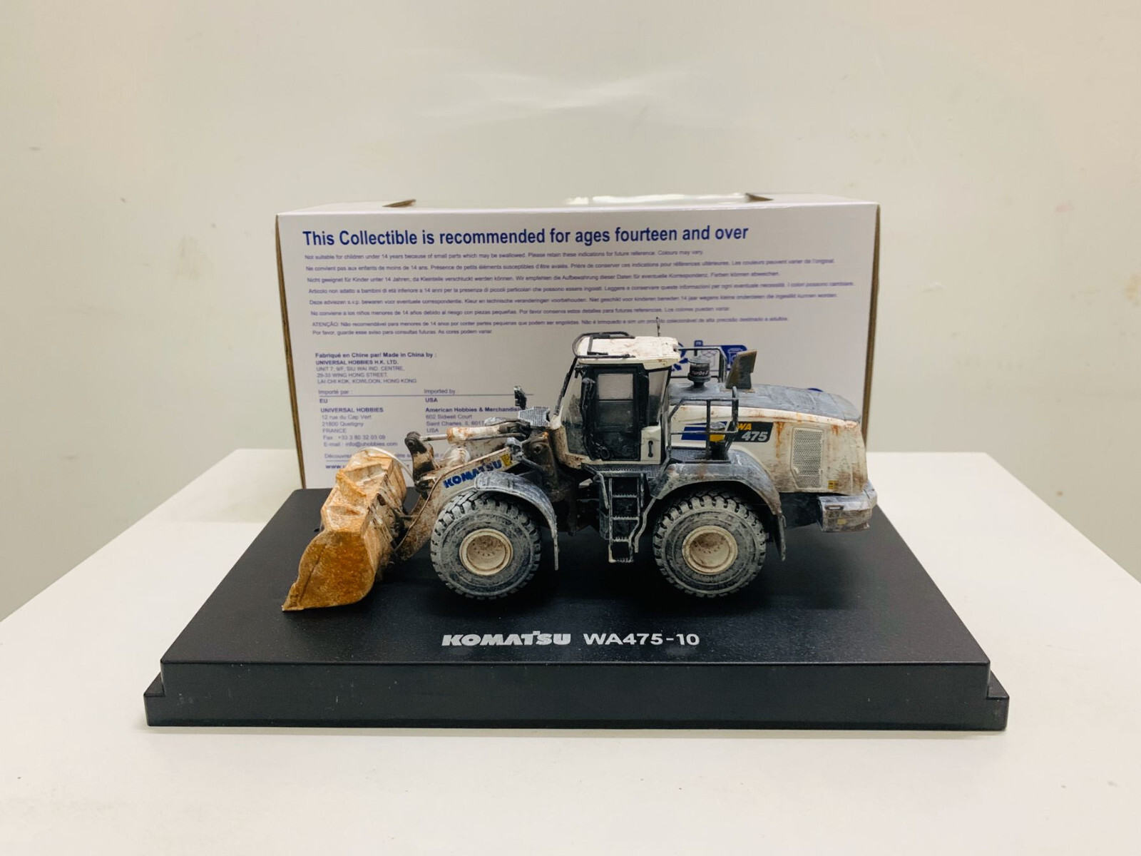 KOMATSU WA 470-8 ダイキャストミニカー Komatsu Wa 470-8 Diecast Minicar | eBay