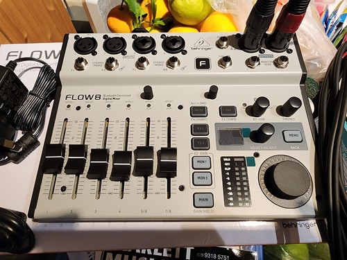 Behringer FLOW-8 Digital USB 8 Channel Mixer | eBay