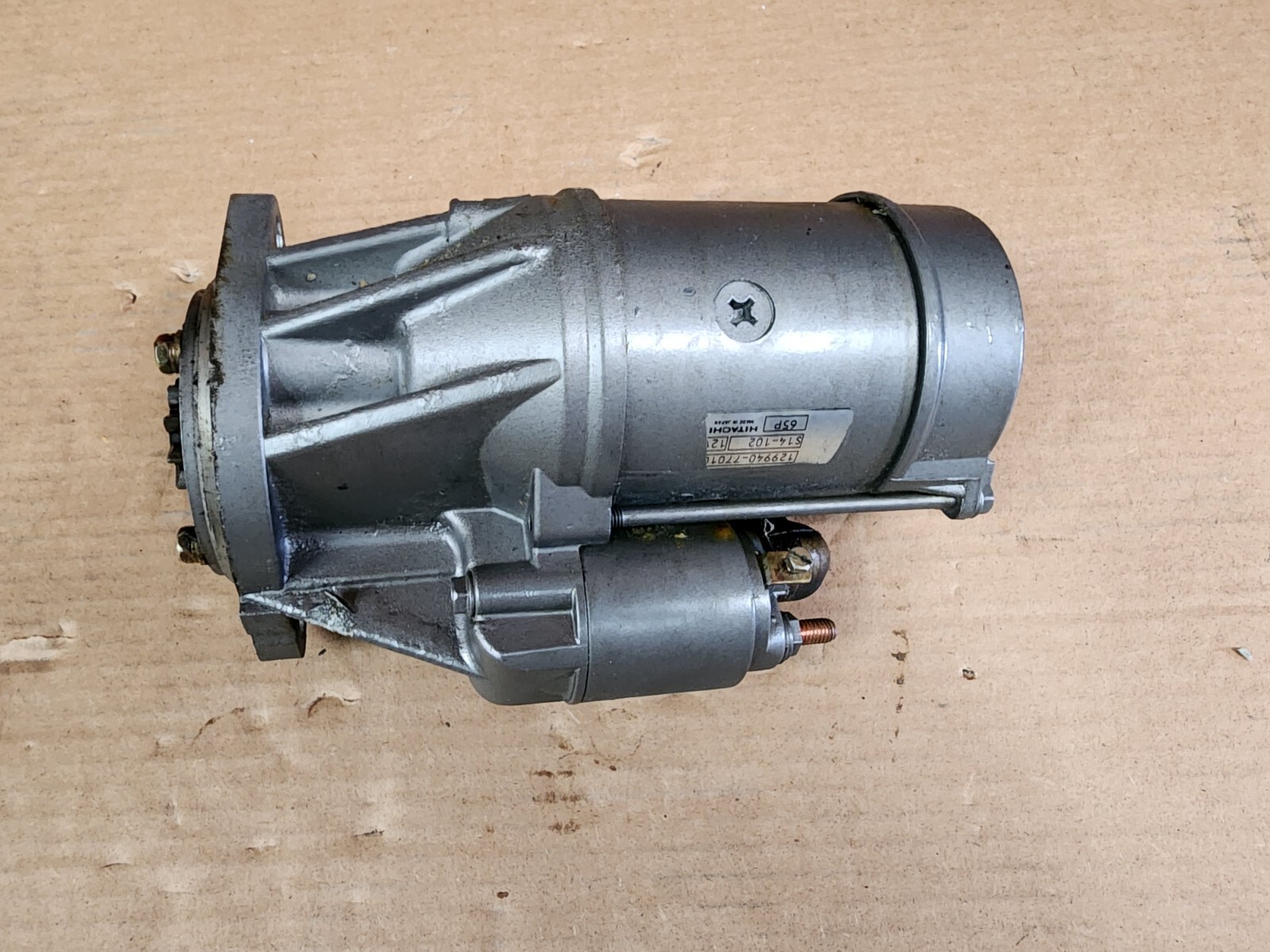 Uーmode FEB／2019 ② NOT FOR SALE Yanmar 6LY3-UTP Starter Motor 12v 119578-77010 | eBay