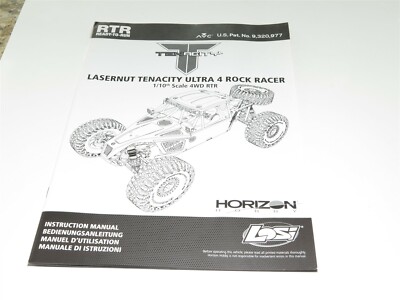 LOS03028T2 TEAM LOSI 1:10 LASERNUT U4 4WD BUGGY INSTRUCTION MANUAL