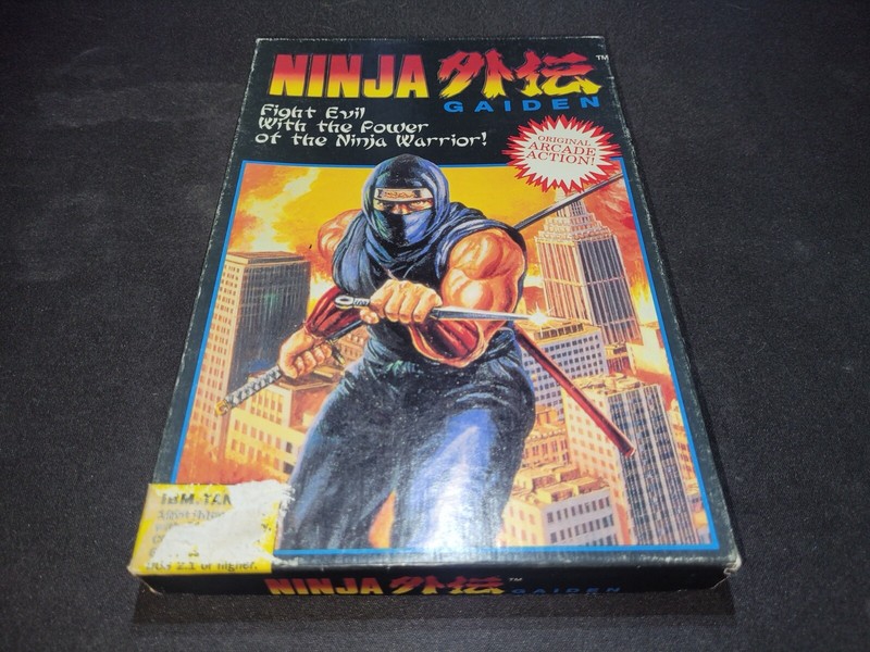 Ninja Gaiden 1 I PC Computer Game Floppy Disk NRMT cond COMPLETE n