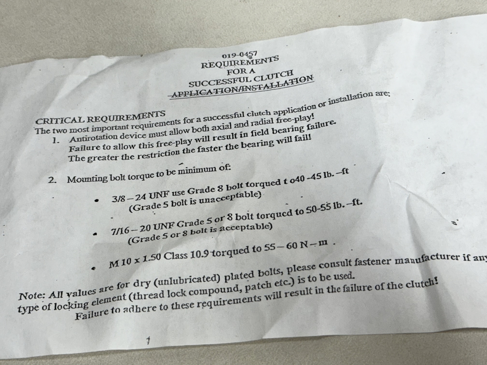 WARNER OEM 5218-73 FITS EXMARK 103-1364 103-0281 ELECTRIC PTO CLUTCH - Picture 6 of 6