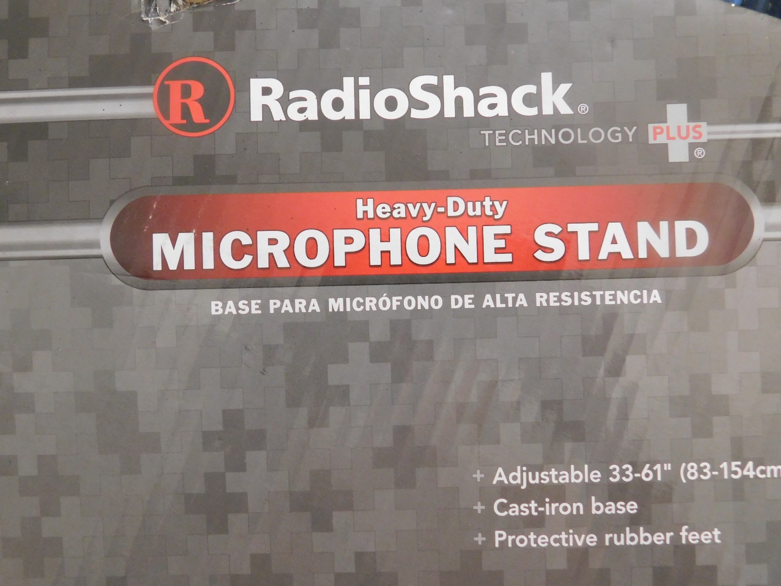 Radio Shack Technolgy Plus Heavy Duty MIcrophone Stand
