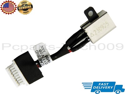 Genuine DC Power Jack Cable For Dell Inspiron 14 5481 5482 5485 5591 P93G 2-in-1