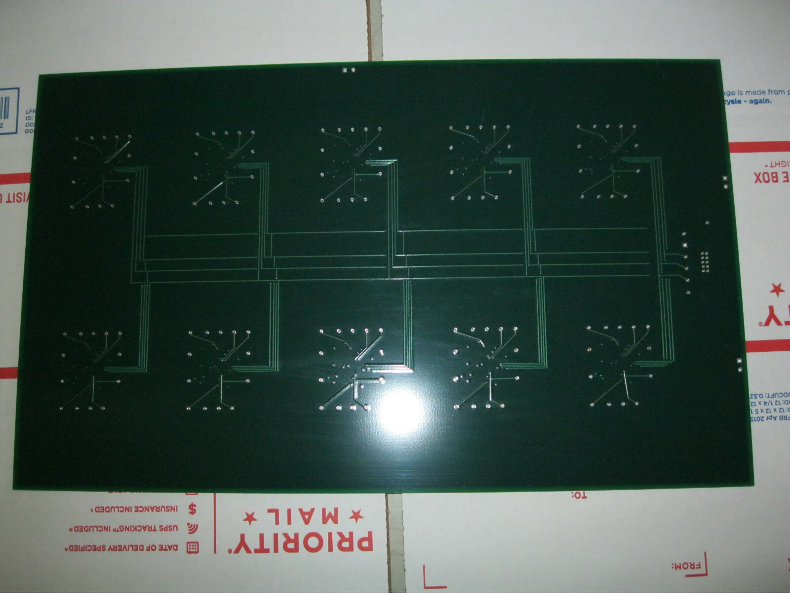 Large Circuit Board Mixed Media Altered Art Steampunk   Texas Instruments