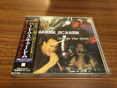 HAREM SCAREM Live At The Siren CD+OBI JAPAN 1998 NEW Sealed RARE