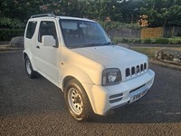 SUZUKI JIMNY 1.3 4X4 MOT 05/2027 NO ADVISORY NO VAT RARE IN WHITE 2X KEYS