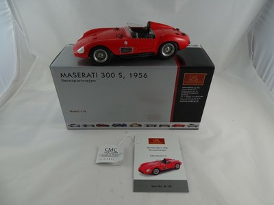 1:18 Cmc M-105 1956 Maserati 300 S Racing Cars New/Boxed