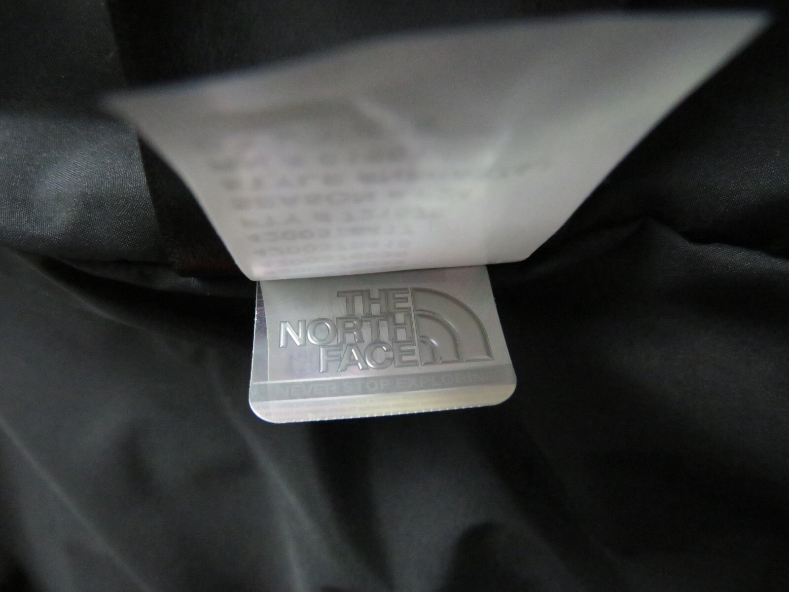 Pre-owned The North Face Womens  Gotham Mid Parka 550-down Winter Jacket Hooded - Black In Tnf Black / Tnf White Logo