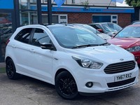 2017 Ford Ka+ 1.2 Ti-VCT Zetec White Edition Hatchback 5dr Petrol Manual Euro 6 
