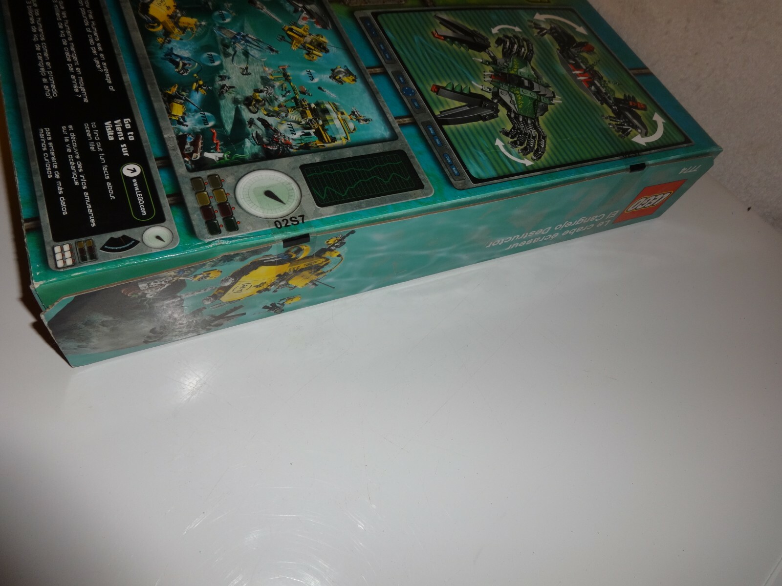 Lego 7774 Aqua Raiders Crab Crusher NEW IN SEALED BOX