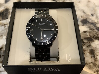 bulova accutron ii alpha 96a155 limited edition watch sweeping second hand 125083210855