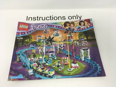 ONLY instructions Lego 41130 Amusement Park Roller Coaster Friends