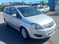 2012 Vauxhall Zafira 1.8 16V Design Euro 5 5dr MPV Petrol Manual
