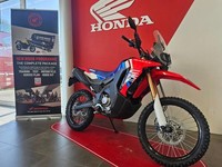 2025 HONDA CRF 300 RALLY in Extreme Red