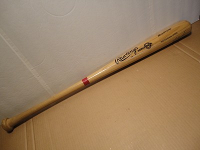 Lou Brock Autographed Rawlings Adirondack P302 Big Stick Baseball Bat