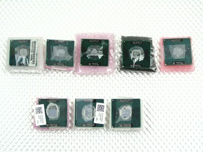 Lot of 8 -  Laptop Intel CPU Processor  - SLGFE, SLGJN, SLGLQ, SLGZC