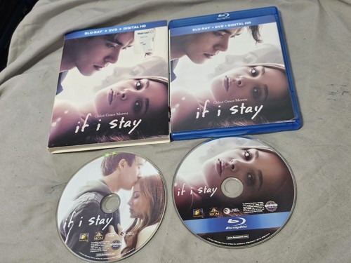 If I Stay (Blu-ray + DVD, 2014, 2-Disc Set) Slipcover, Chloë