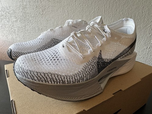 Pre-owned Nike Zoomx Vaporfly Next% 3 ‘white Particle Gray' Dv4130-100 W 11 | M 9.5 No-lid