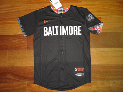 Youth Cal Ripken Baltimore Orioles Nike Black City Connect Player Jersey