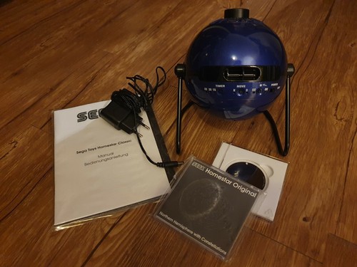 SEGA Toys Homestar Classic Planetarium Projektor Metallic Blue NEU!