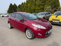 2012 Ford Fiesta 1.4 Titanium 5dr Petrol Manual Red Pink 5 Door Hatchback HATCHB