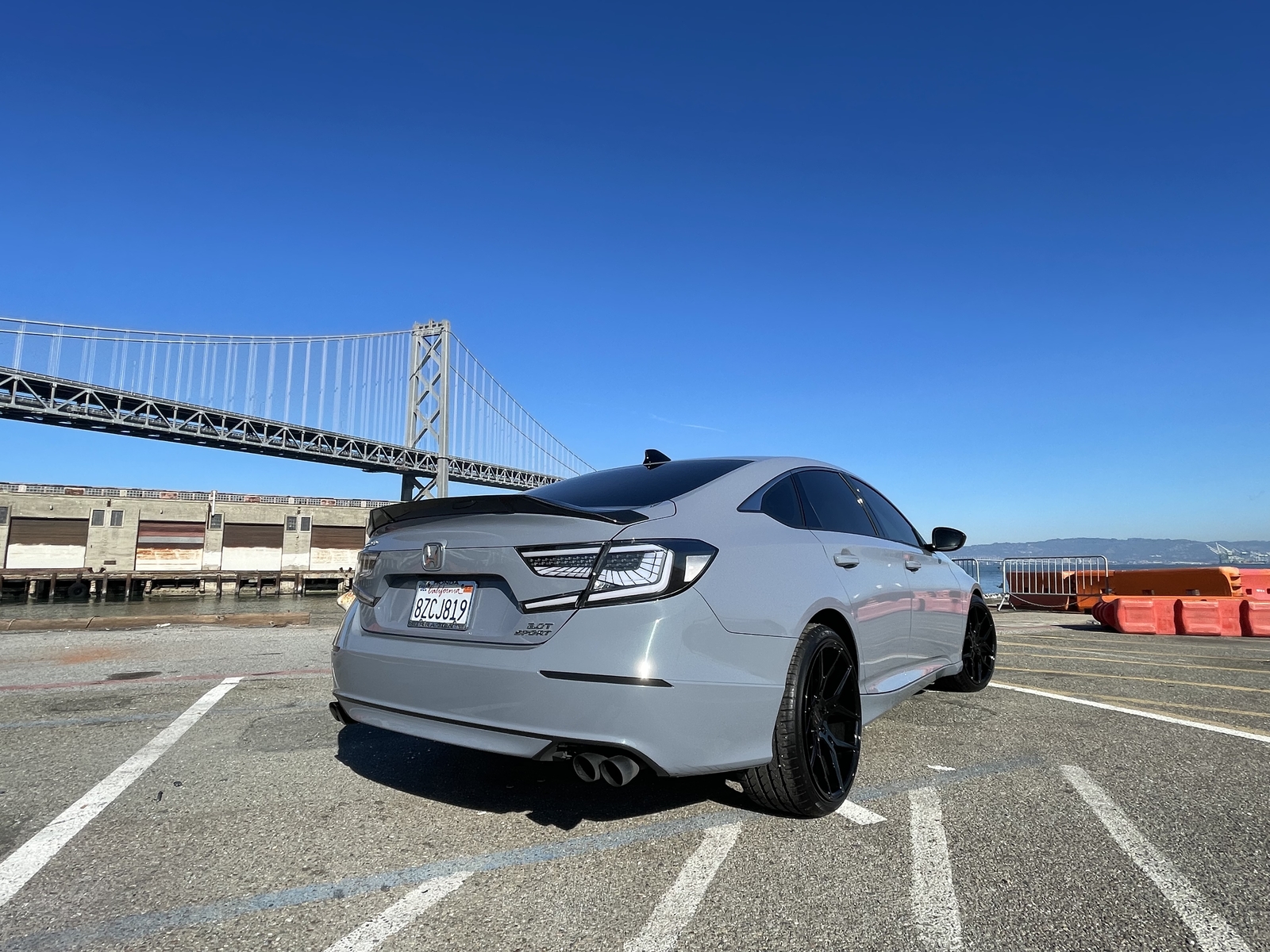 FOR HONDA ACCORD 20182021 CARBON FIBER R STYLE DUCKBILL REAR TRUNK SPOILER WING eBay