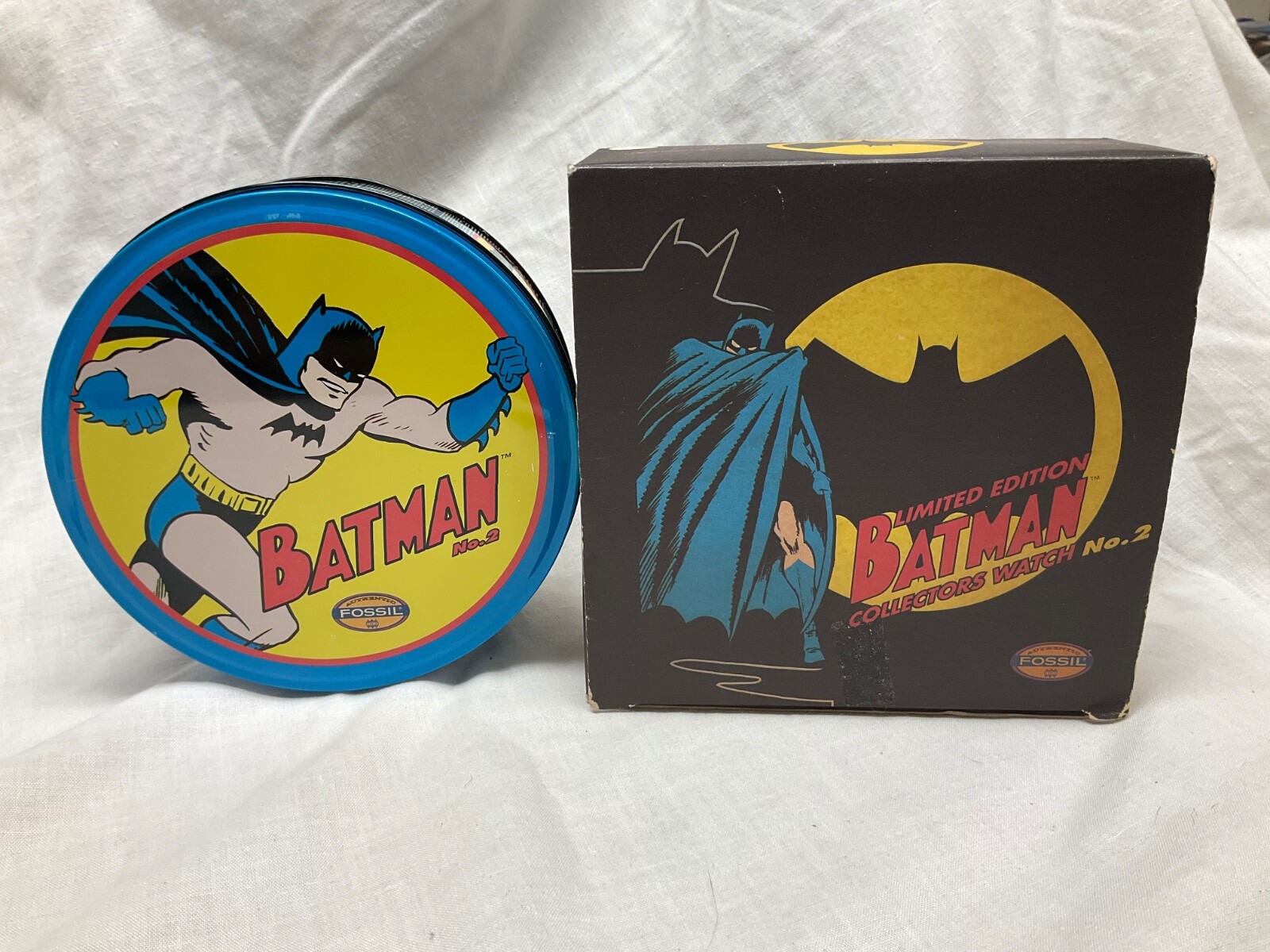 Limited Edition Fossil Batman Collector's Watch No. 2 +