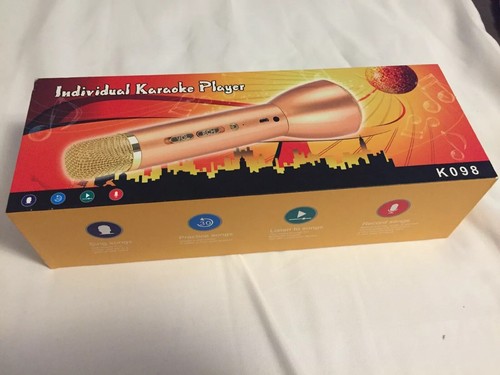 Individual Karaoke Bluetooth Microphone Player Model K098