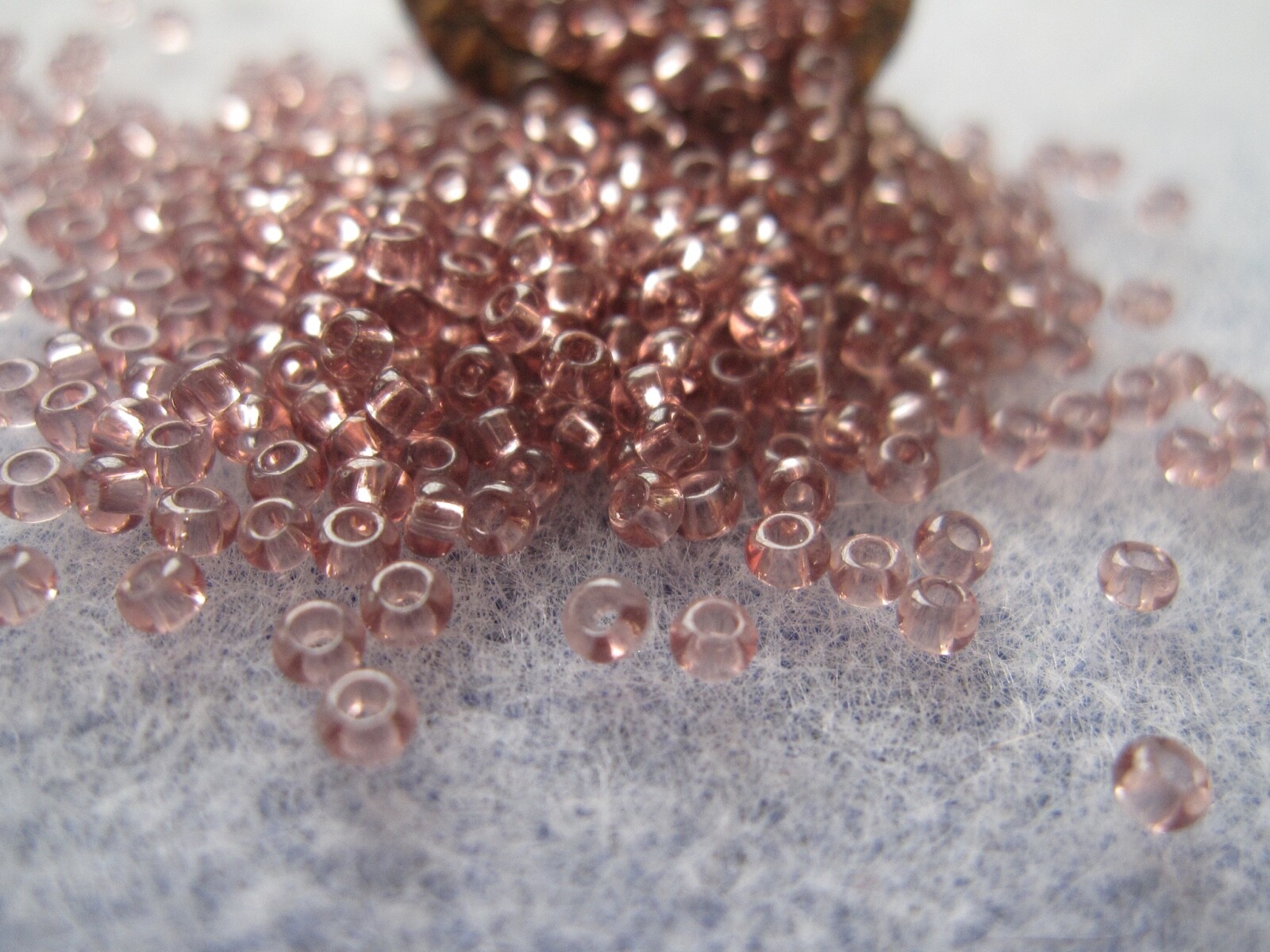 Toho Seed Beads 11/0 10g bag 6 Light Amethyst Transparent