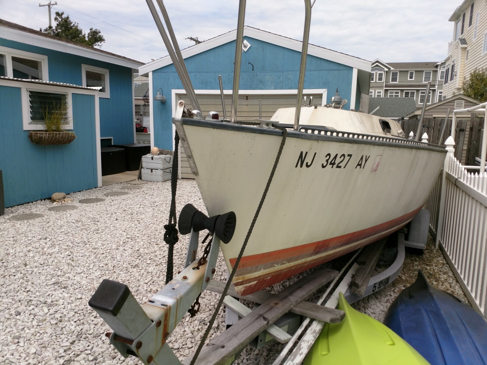1981 Grandslam 22' Sailboat & Trailer - New Jersey